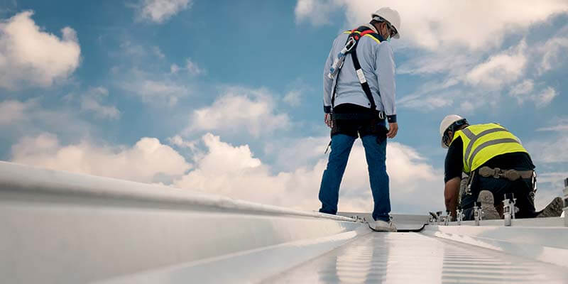 metal roof inspection